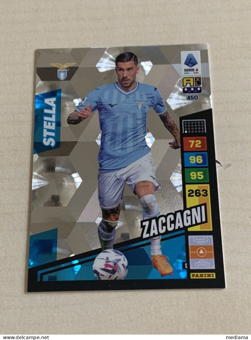 CARD PANINI ADRENALYN XL CALCIATORI 2023-2024 STELLA ZACCAGNI LAZIO - Other & Unclassified