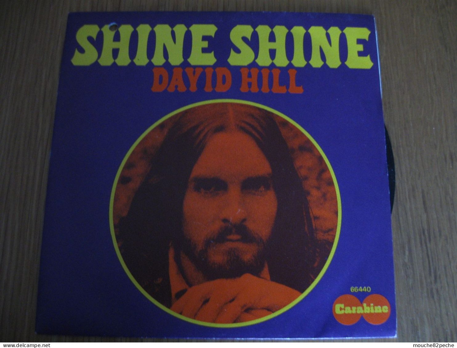 45 T - DAVID HILL - SHINE SHINE - Disco, Pop