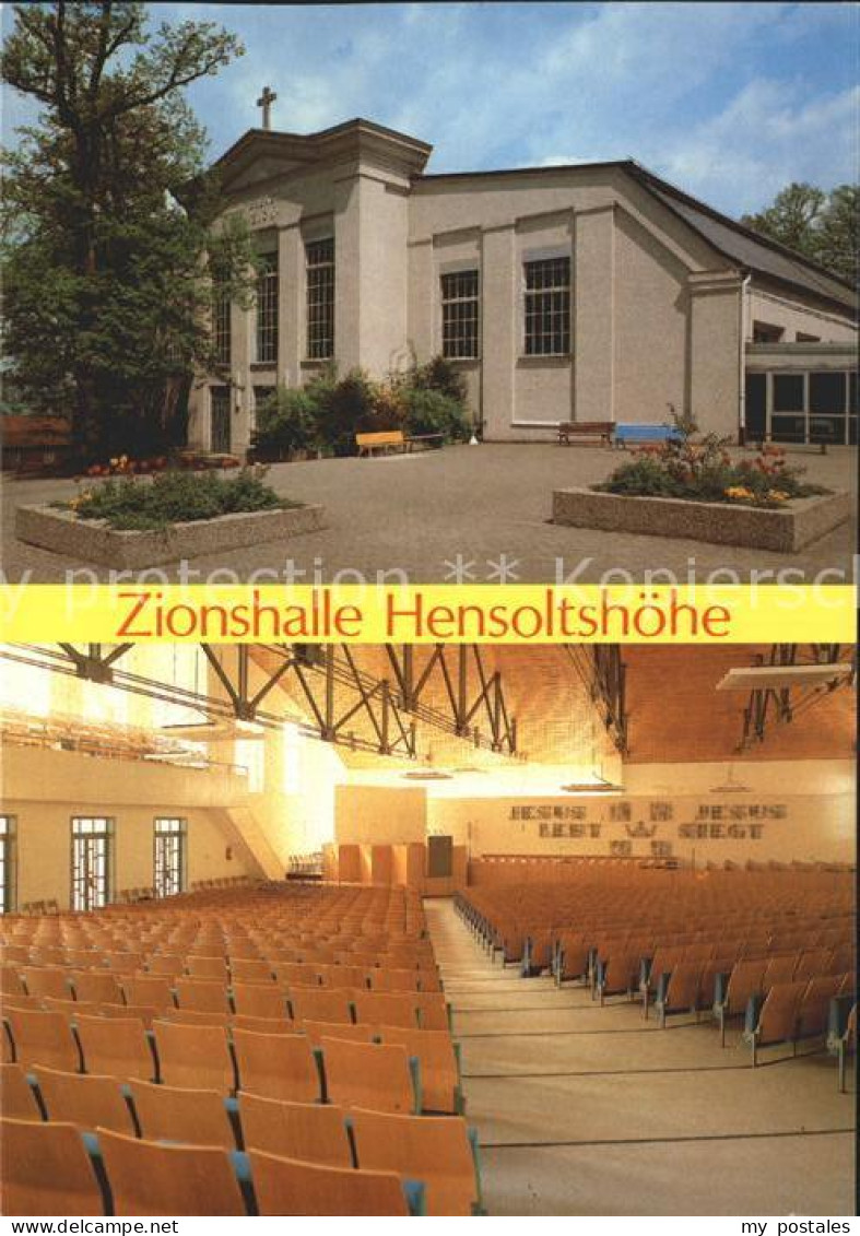 72277276 Gunzenhausen Altmuehlsee Zionshalle Hensoltshoehe  Gunzenhausen - Gunzenhausen