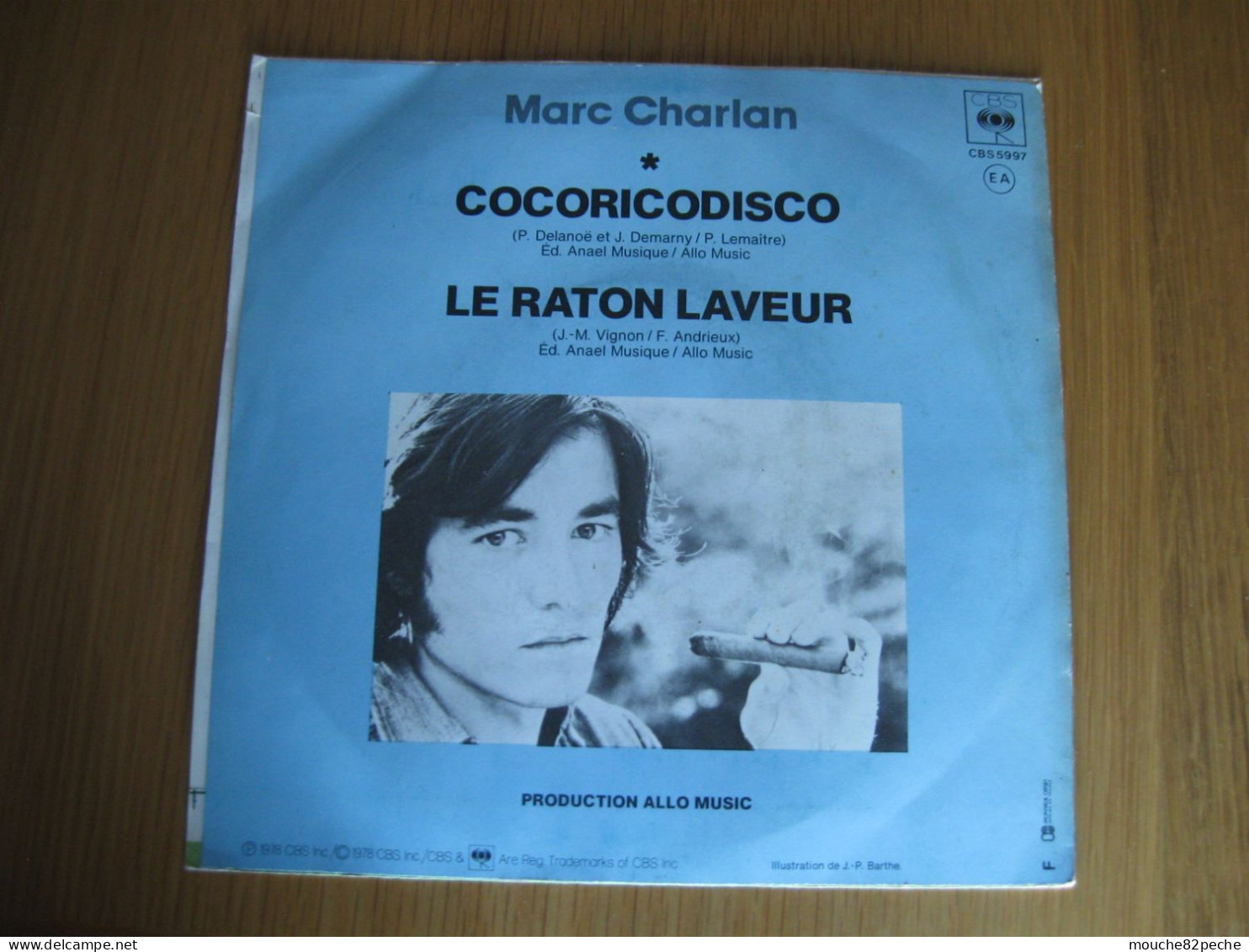 45 T - MARC CHARLAN - COCORICODISCO - Disco, Pop