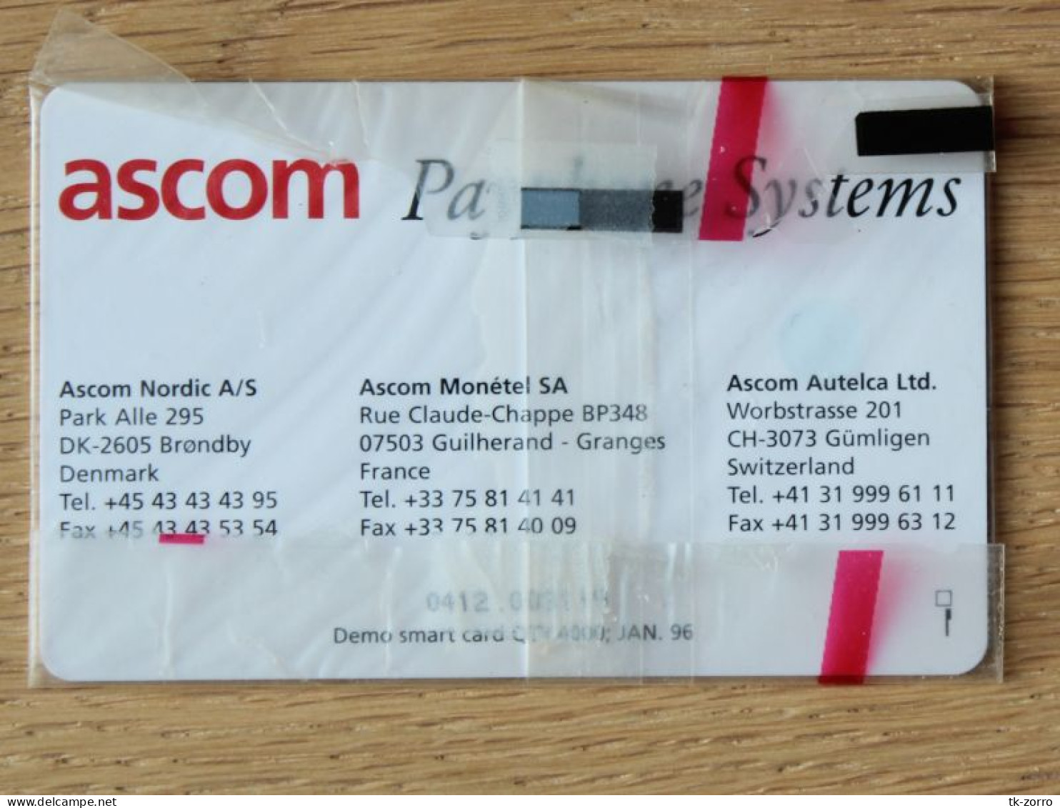 Nice Kenya Phonecard Colnect Catalog Ascom SZ-ASC-TST-0001 New In Original Blister - Kenya