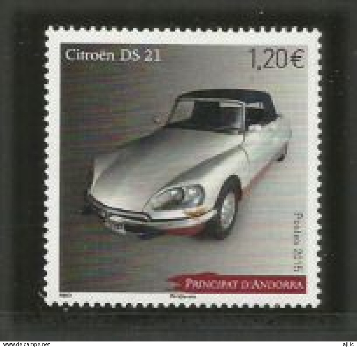 50 Ième Anniversaire De La 1 ère Commercialisation De La Citroën DS 21. Un T-p Neuf ** Année 2015 - Neufs