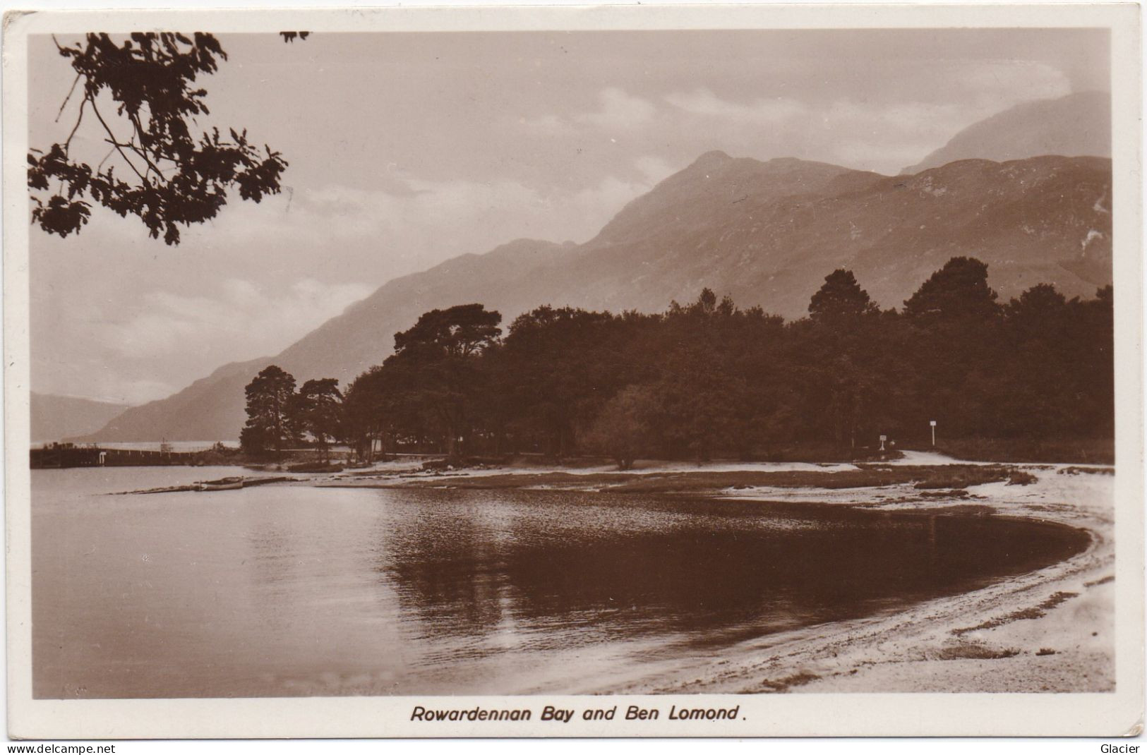 N° 317 - Albert 1 Fr - Courrier De Haut Mer - Paquebot Leopoldsville / Antwerpen 1934 - Rowardennan Bay And Ben Lomond - 1931-1934 Képi