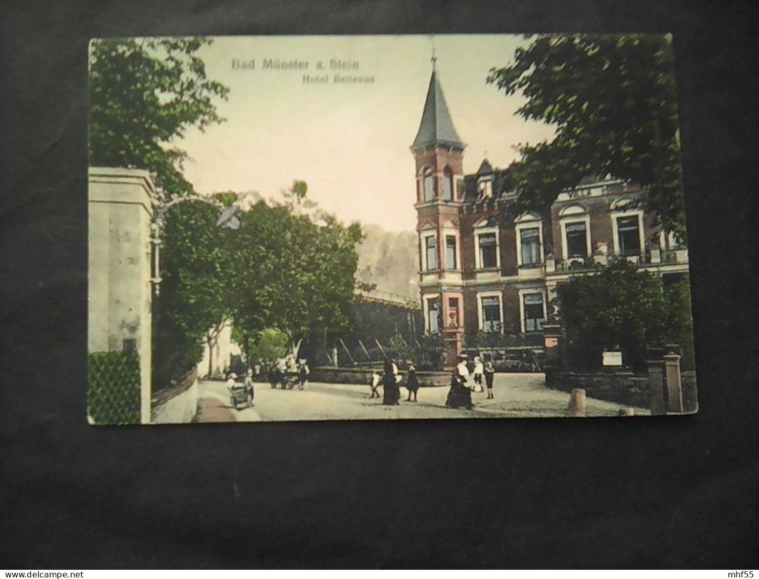 NAK D3 Bad Münster. 1916.Hotel Bellevue. Feldpost - Bad Muenster A. Stein - Ebernburg