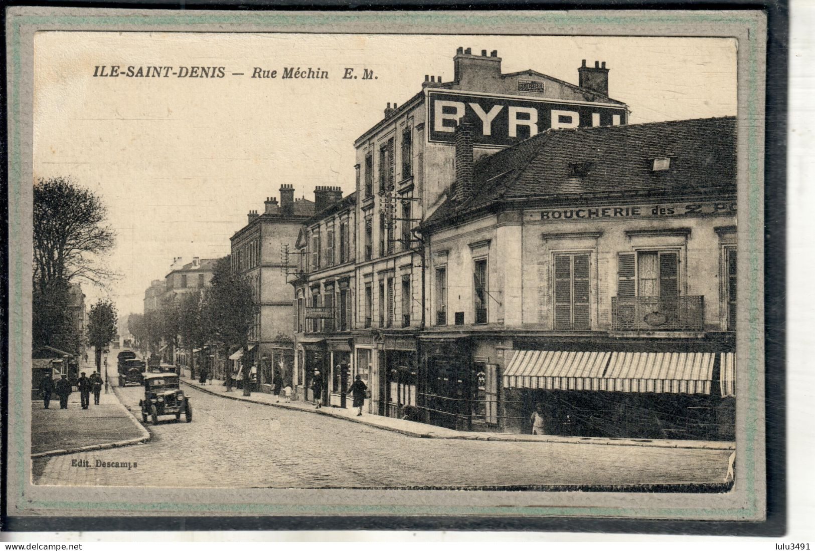 CPA (93) ILE-SAINT-DENIS - Aspect De La Rue Méchin En 1936 - L'Ile Saint Denis