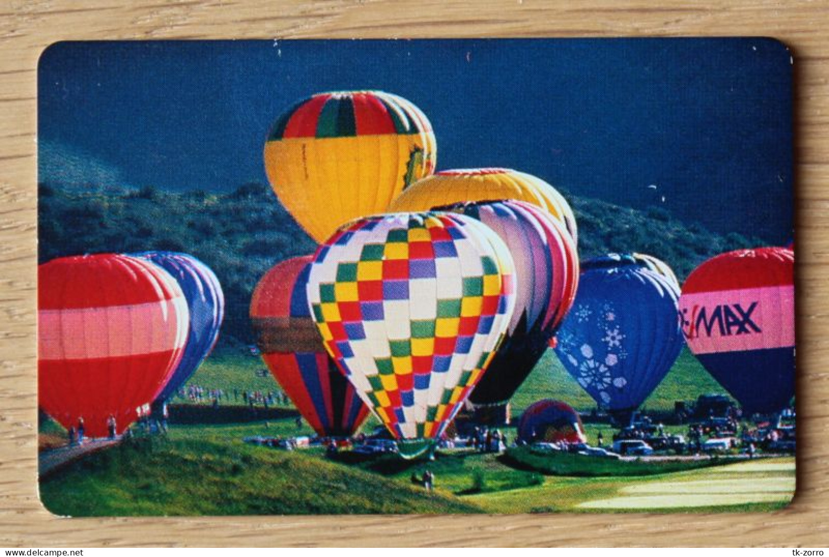 South Africa Demo Phonecard Colnect Catalog Nr. SAF-TE 37  ( Air Balloons)in Good Condition Only For Collection Purpose - Sudafrica