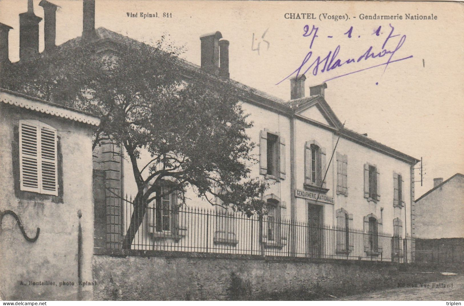 Chatel - Gendarmerie Nationale - Chatel Sur Moselle