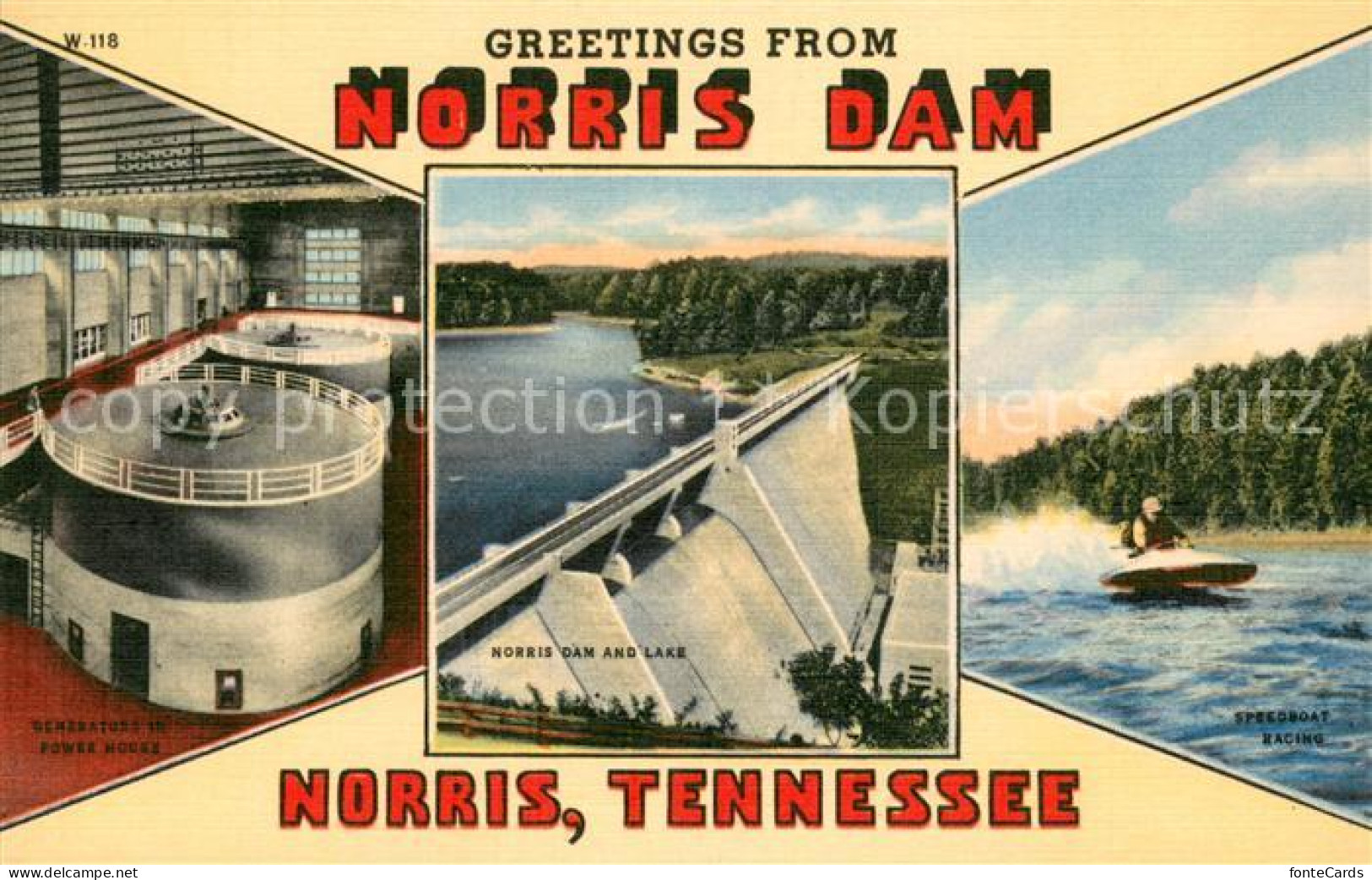 73705297 Norris_Tennessee Norris Dam And Lake Speedboat Racing - Sonstige & Ohne Zuordnung