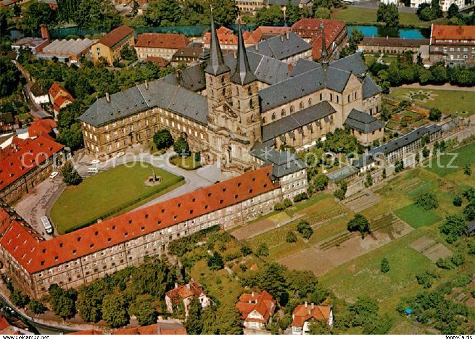 73321754 Bamberg_South_Carolina Kloster Michaelsberg Fliegeraufnahme - Altri & Non Classificati