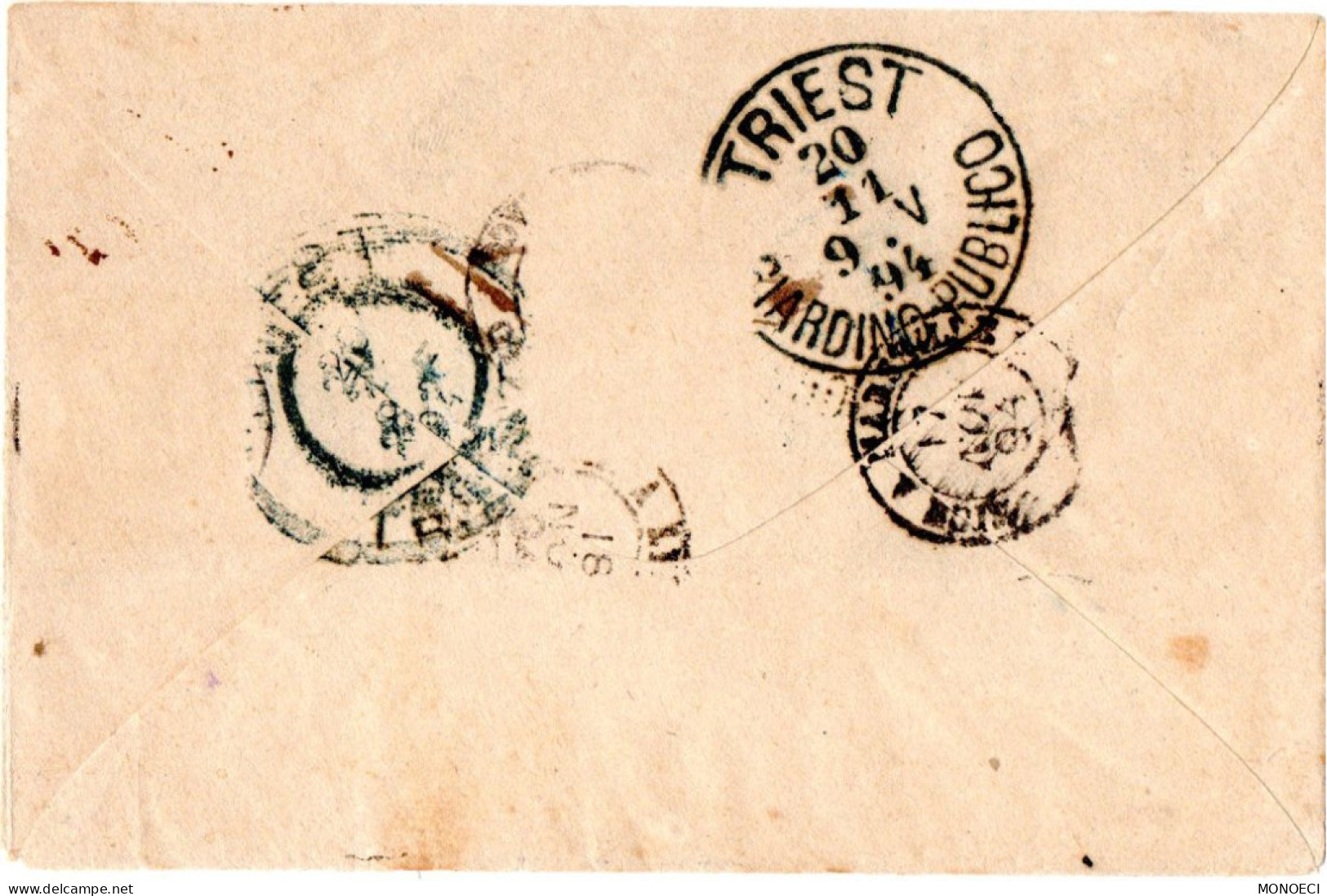 MONACO -- MONTE CARLO -- Entier Postal -- Enveloppe -- Prince Charles III -- 5 C. Bleu Sur Bulle  (116 X 76 ) - Enteros  Postales