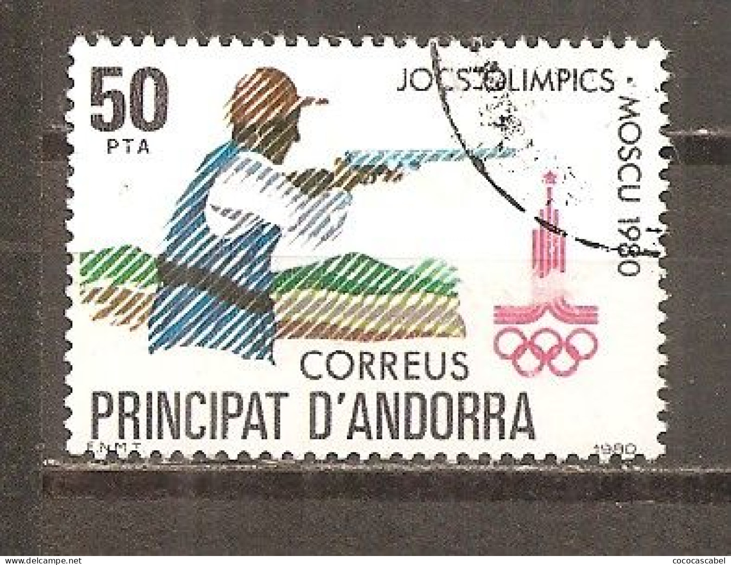 Andorra Española - Edifil 137 - Yvert 128 (usado) (o) - Usados