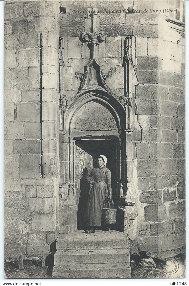 [18] Cher > Porte De L' Ancien Chateau De Sury - Sury-près-Léré