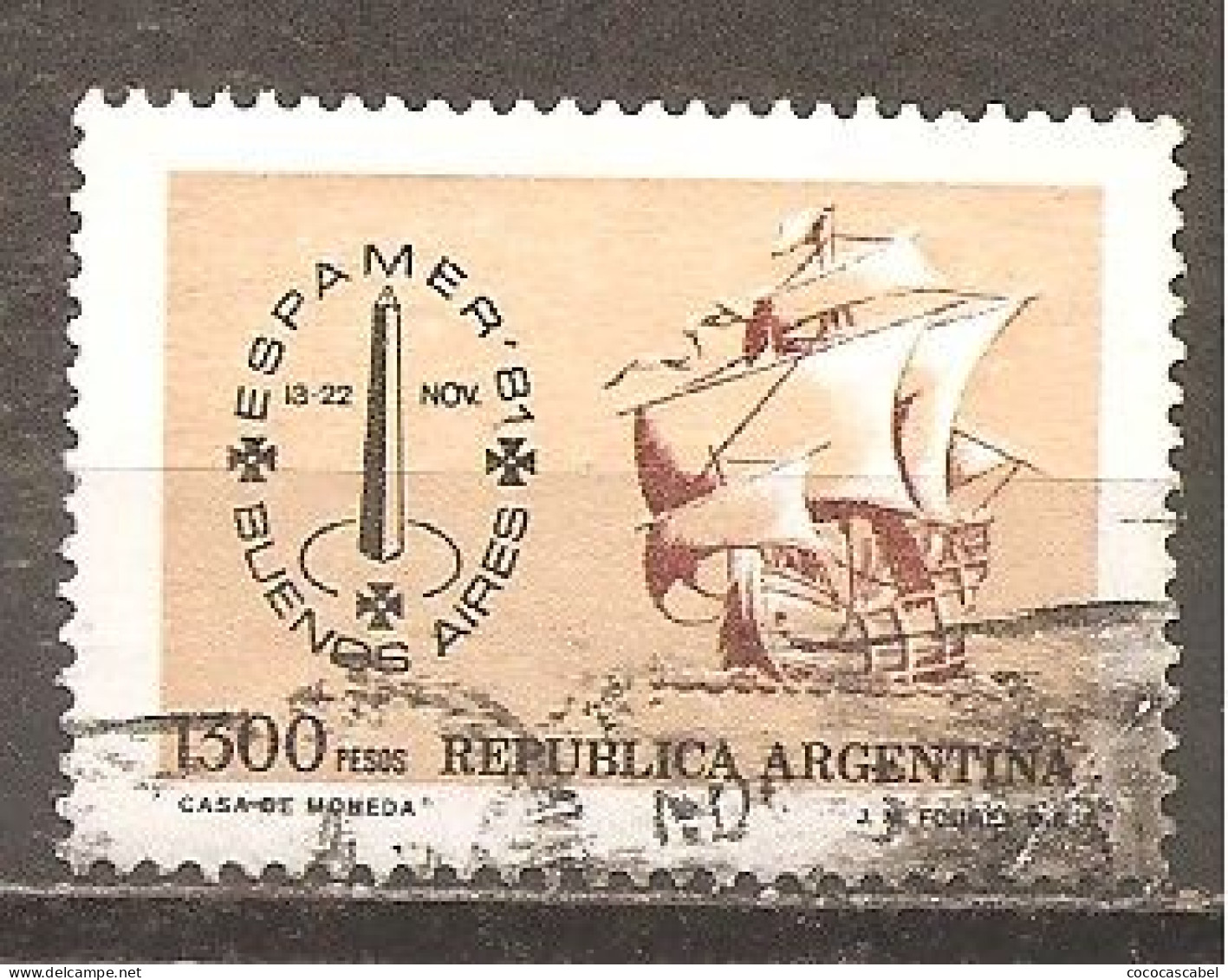 Argentina. Nº Yvert  1265 (usado) (o) - Oblitérés