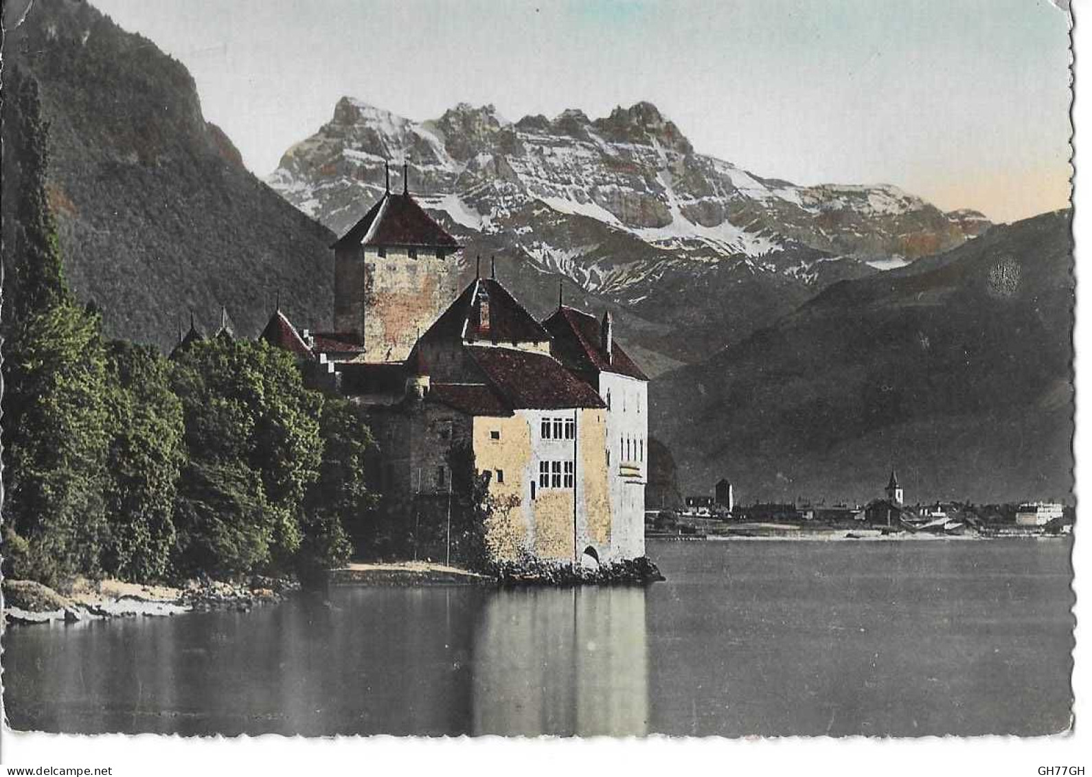 CPSM CHATEAU DE CHILLON - Veytaux