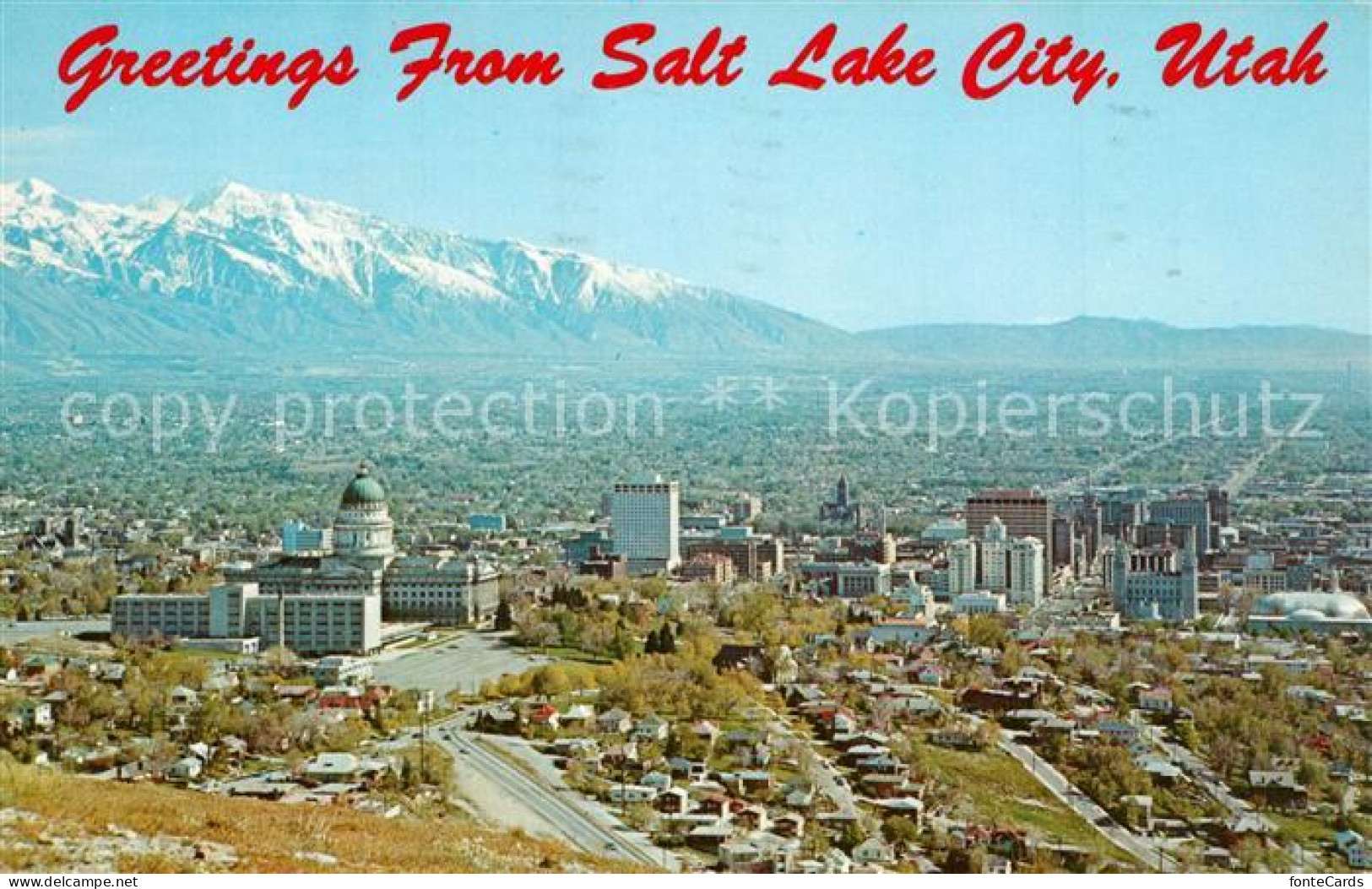 73295371 Salt_Lake_City Fliegeraufnahme State Capitol Building - Autres & Non Classés