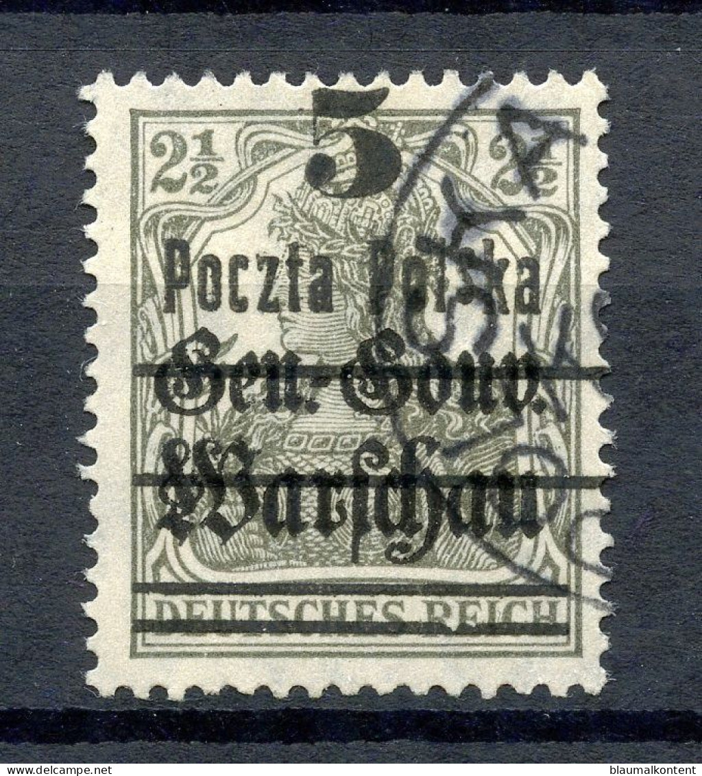 Poland -Pologne-Polen Fischer Nr 8 Error  B 6   --- S Höcher - Usados