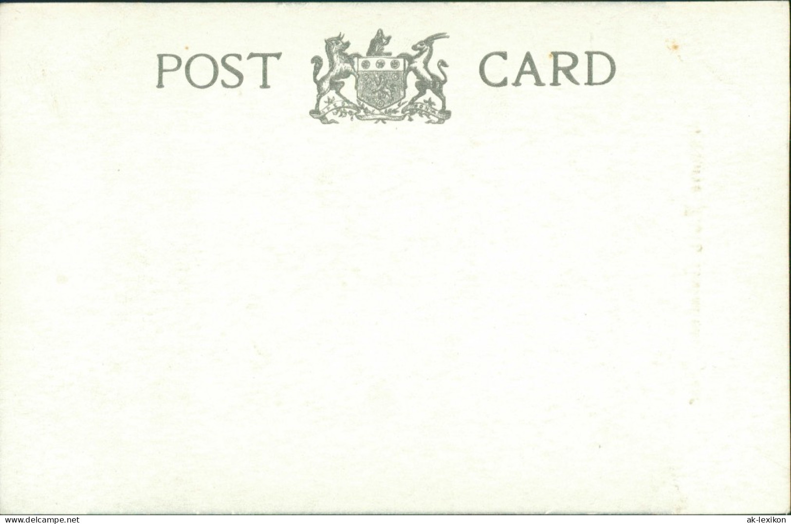 Postcard Region Victoria Falls 1909 - Zimbabwe