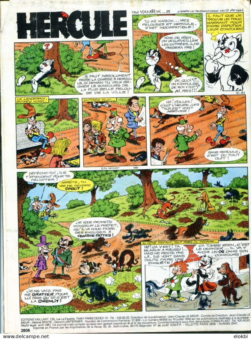 Pif Gadget N°628 - Capitaine Apache "Le Village Fantôme" - - Pif Gadget