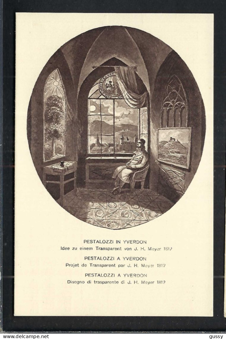 SUISSE Ca.1914: CP Entier De 5c De La Fête Nationale Suisse, Surchargée "ENTWERTET  ANNULE  ANNULATO", Neuve - Entiers Postaux