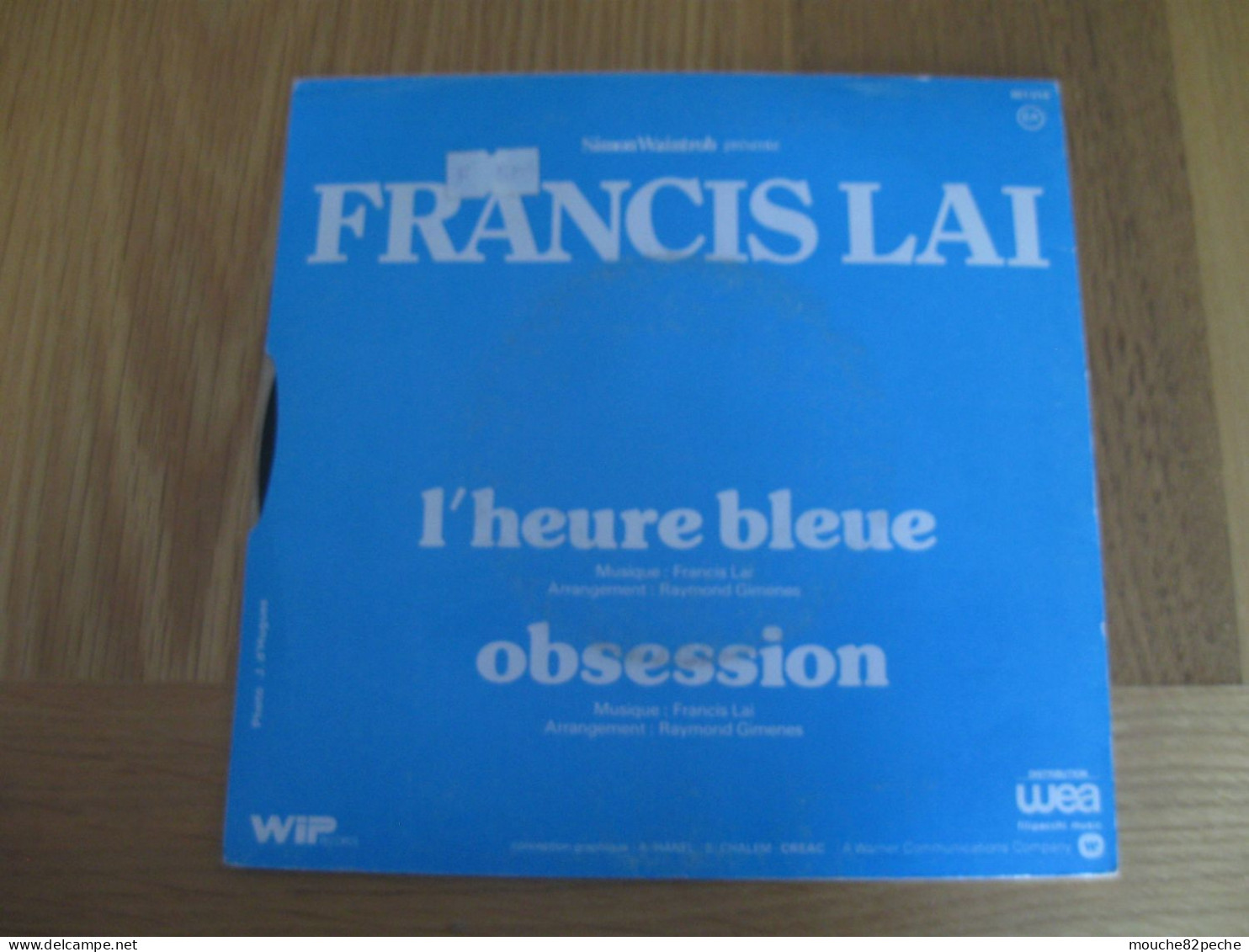45 T - FRANCIS LAI - L'HEURE BLEUE - Jazz