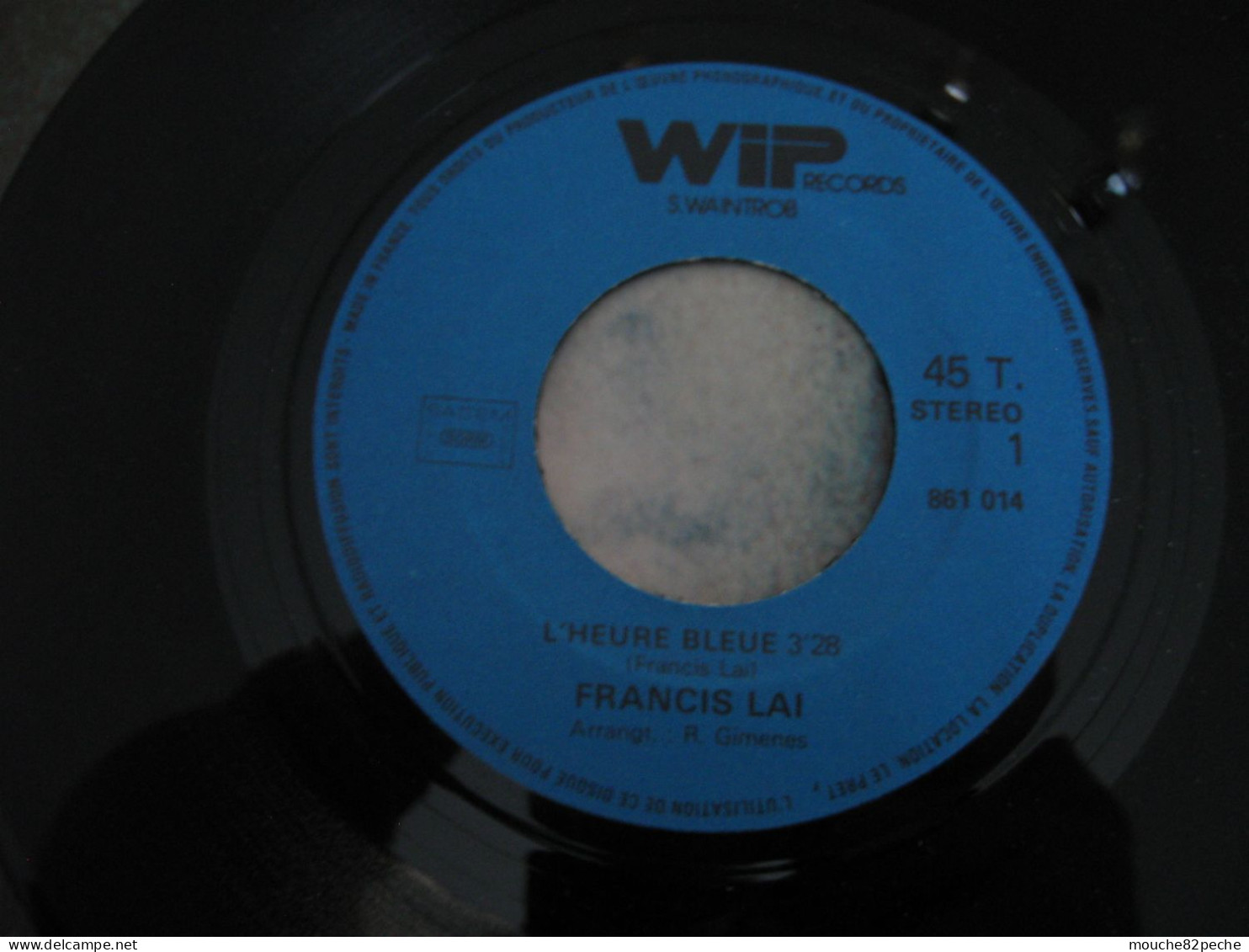 45 T - FRANCIS LAI - L'HEURE BLEUE - Jazz