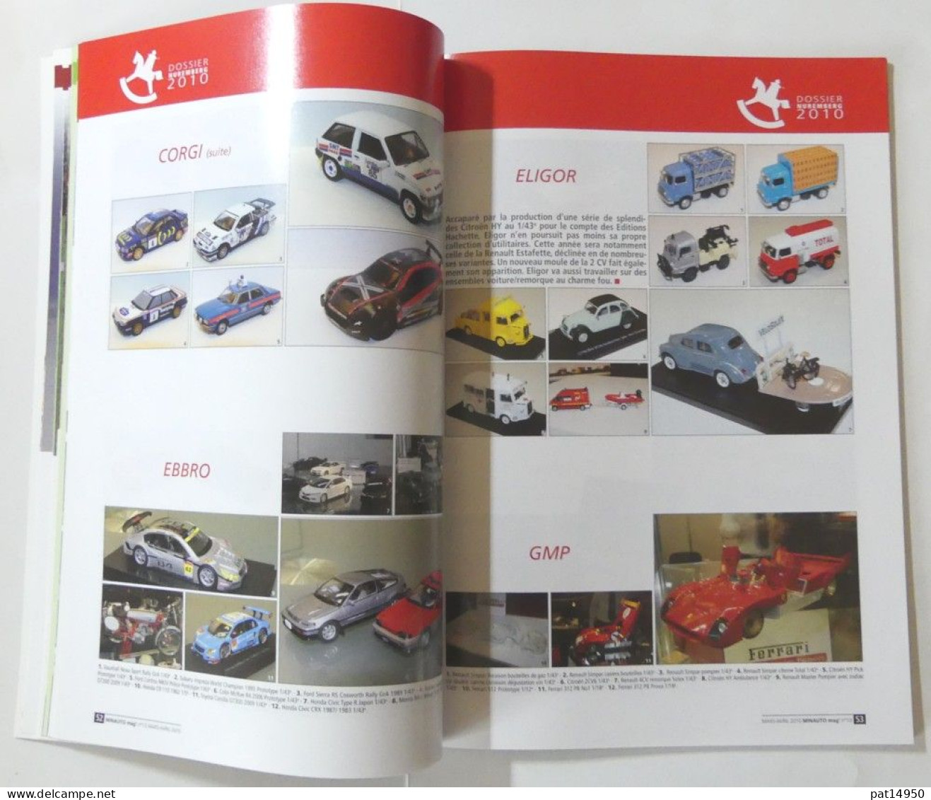 PAT14950 LE MAGAZINE DE LA VOITURE MINIATURE DE COLLECTION MINAUTO MAG N°13 MARS AVRIL 2010 - Zeitschriften