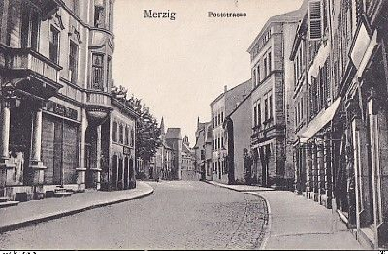 MERZIG              POSTSTRASSE - Kreis Merzig-Wadern