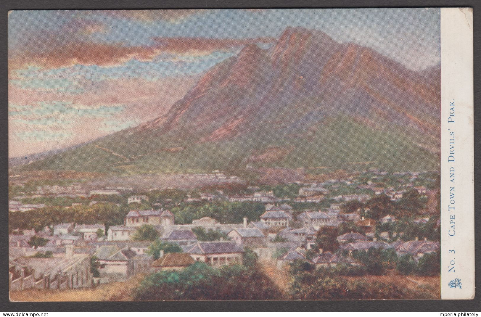 Bechuanaland 1906 Tuck Picture Postcard Sent To Johannesburg With KEVII 1d Lower Marginal Tied By Mahalapaye Siding Cds - 1885-1964 Protectorat Du Bechuanaland