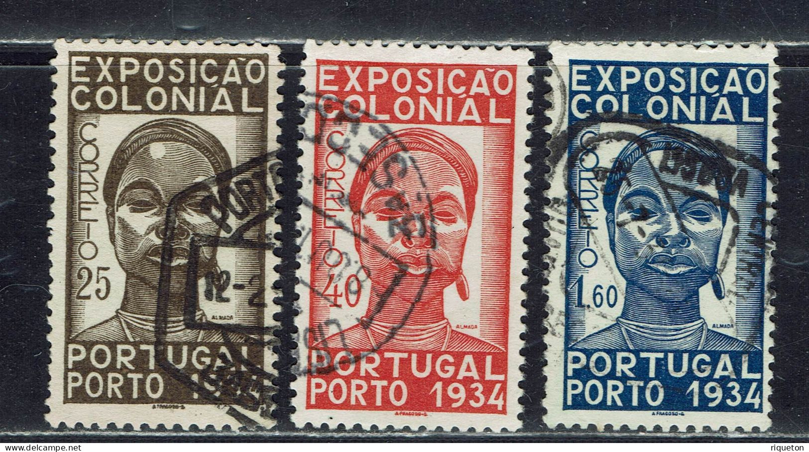 Portugal. 1934. N° 572/574 Oblitéré. TB. - Oblitérés