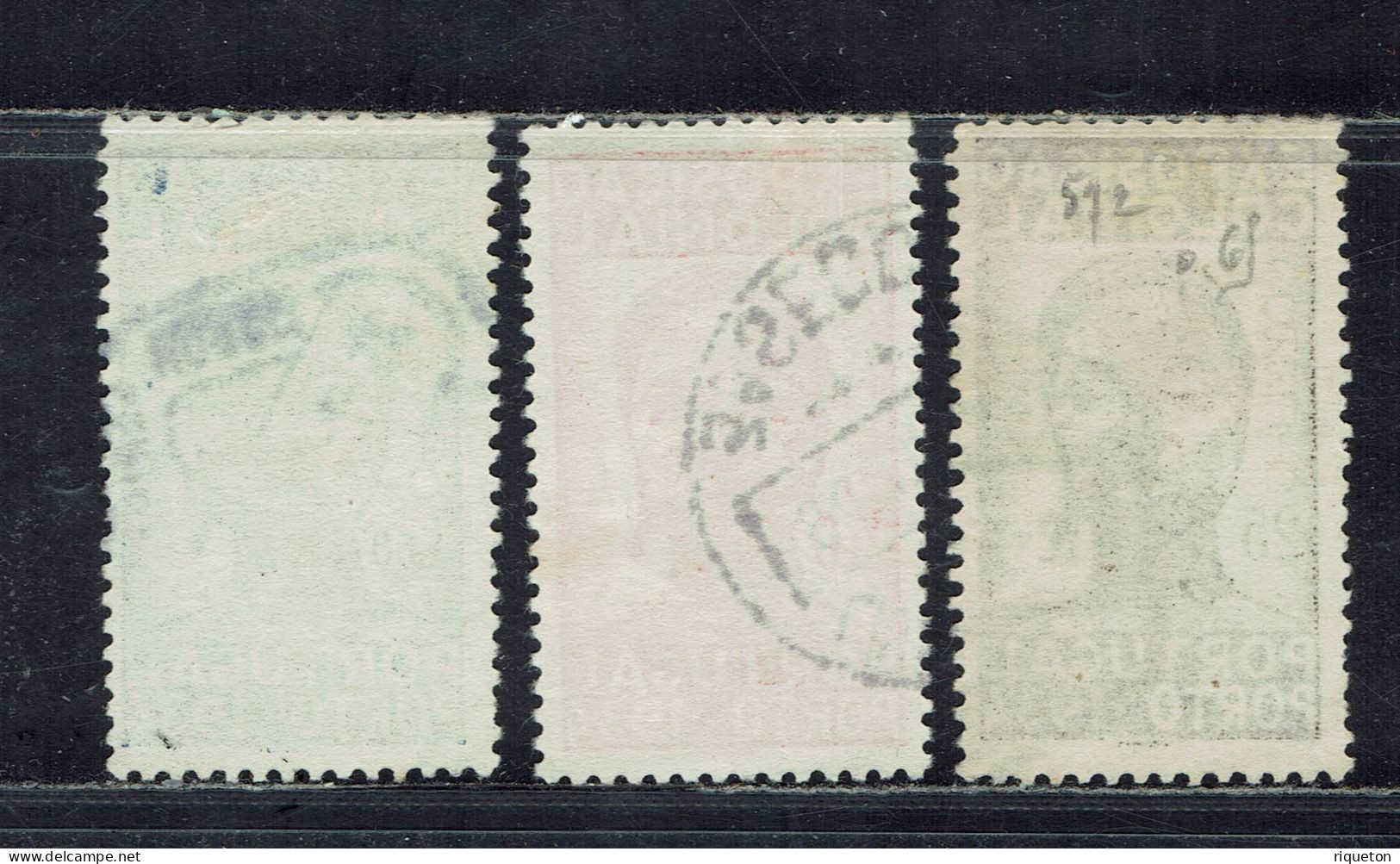 Portugal. 1934. N° 572/574 Oblitéré. TB. - Oblitérés