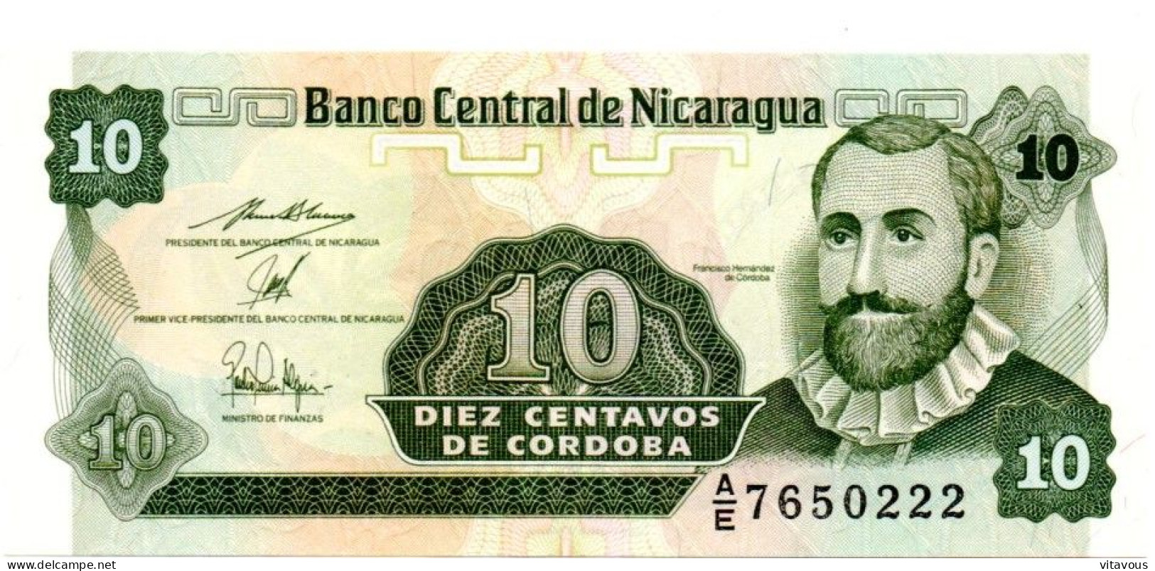 NICARAGUA  Billet Banque 10 Centavos Bank-note Banknote - Nicaragua