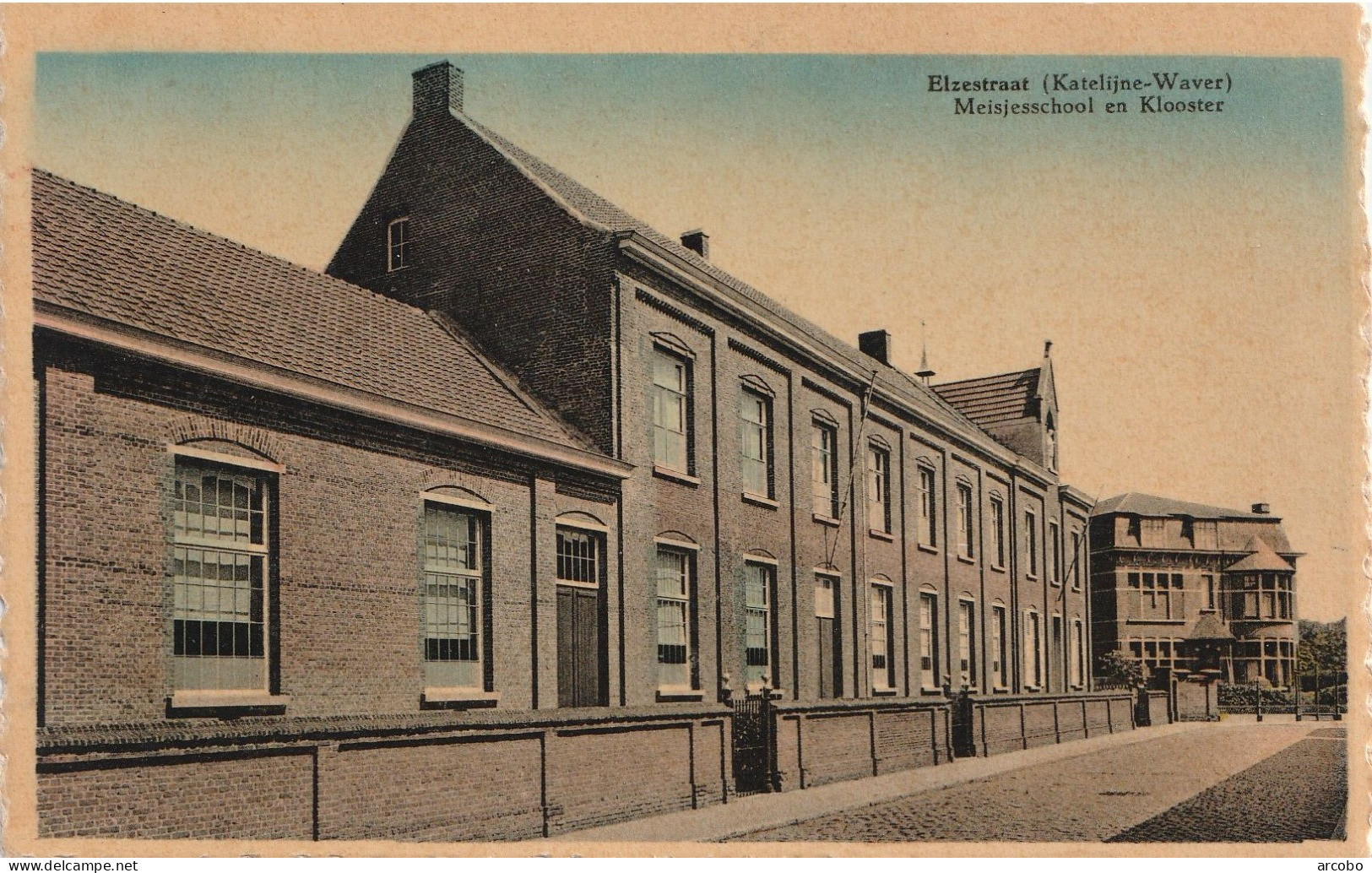 Elzestraat SINT-KATELIJNE-WAVER  - Meisjesschool En Klooster - Sint-Katelijne-Waver