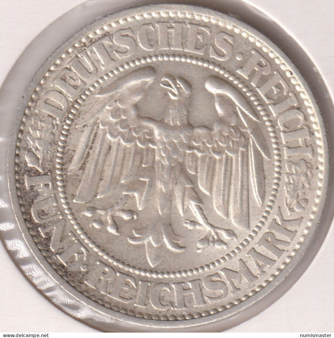 GERMANY , 5 REICHSMARK 1931 F , UNC - 5 Reichsmark