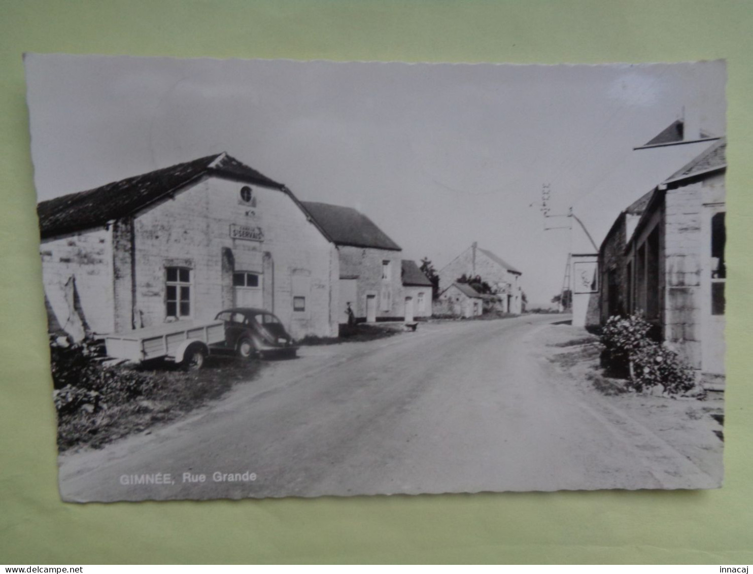 88-14-9.            GIMNEE    Rue Grande      ( Glacée ) - Doische