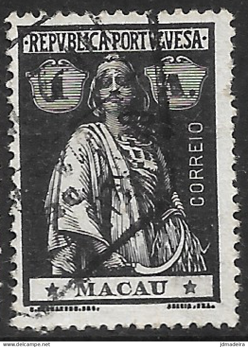 Macao Macau – 1913 Ceres Type 1 Avo Used Stamp - Gebraucht