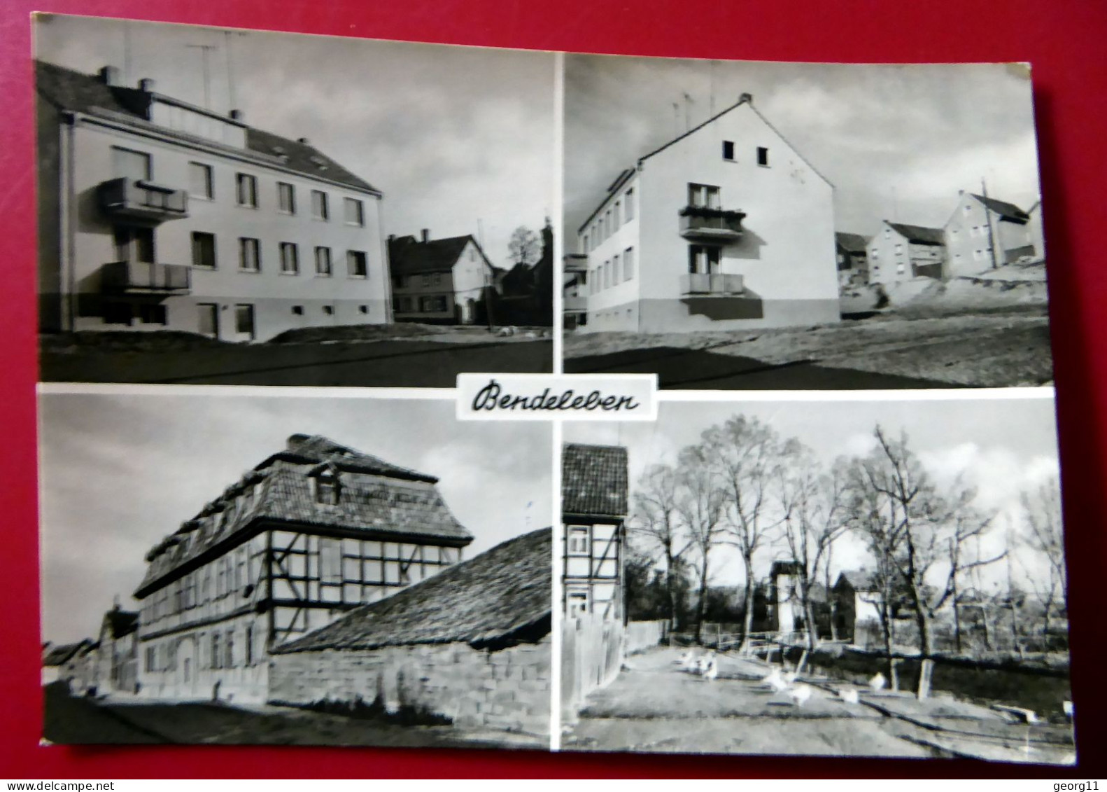 Bendeleben - Kyffhäuserland - DDR 1970 - Echt Foto - Sondershausen - Barockdorf - Sondershausen