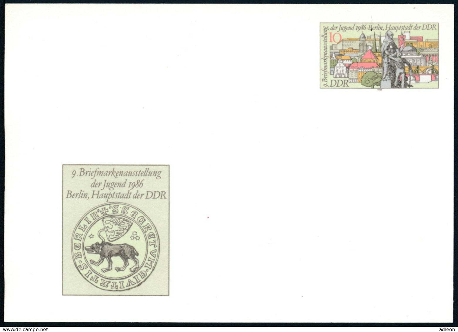 RDA - Entier Postal / DDR - Ganzsachen Mi.Nr. P 94 ** - Postkaarten - Ongebruikt