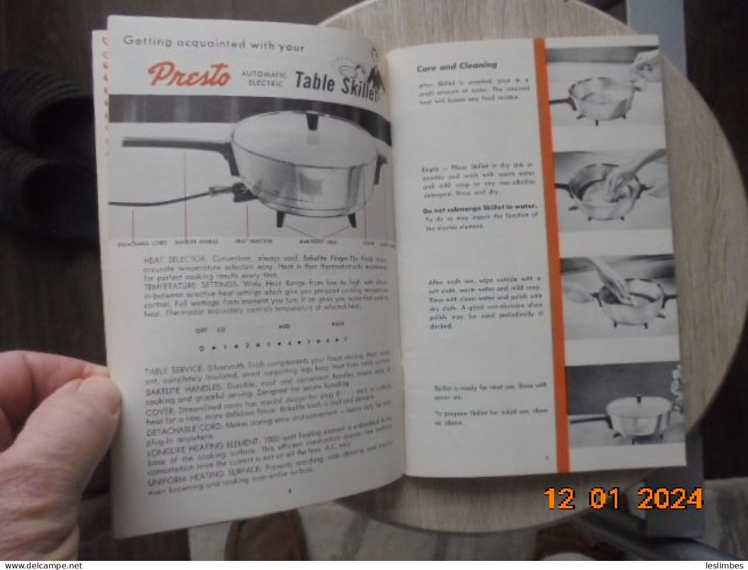 Recipes, Instructions And Time Tables For The National Presto Automatic-Electric Skillet - Noord-Amerikaans