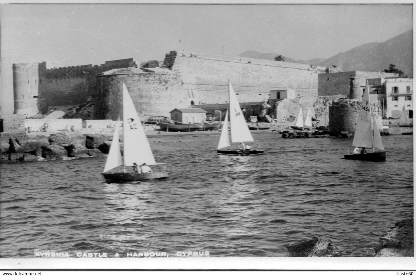 Cyprus - Kyrenia Castle And Harbour ( Type Carte Photo) - Chypre