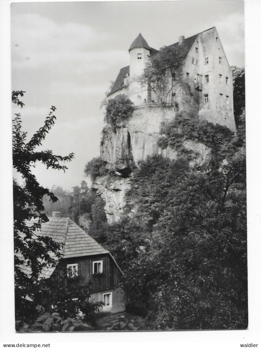 8352  HOHNSTEIN / SÄCHS. SCHWEIZ  -  JUGENDHERBERGE  "ERNST THÄLMANN"   1967 - Hohnstein (Saechs. Schweiz)