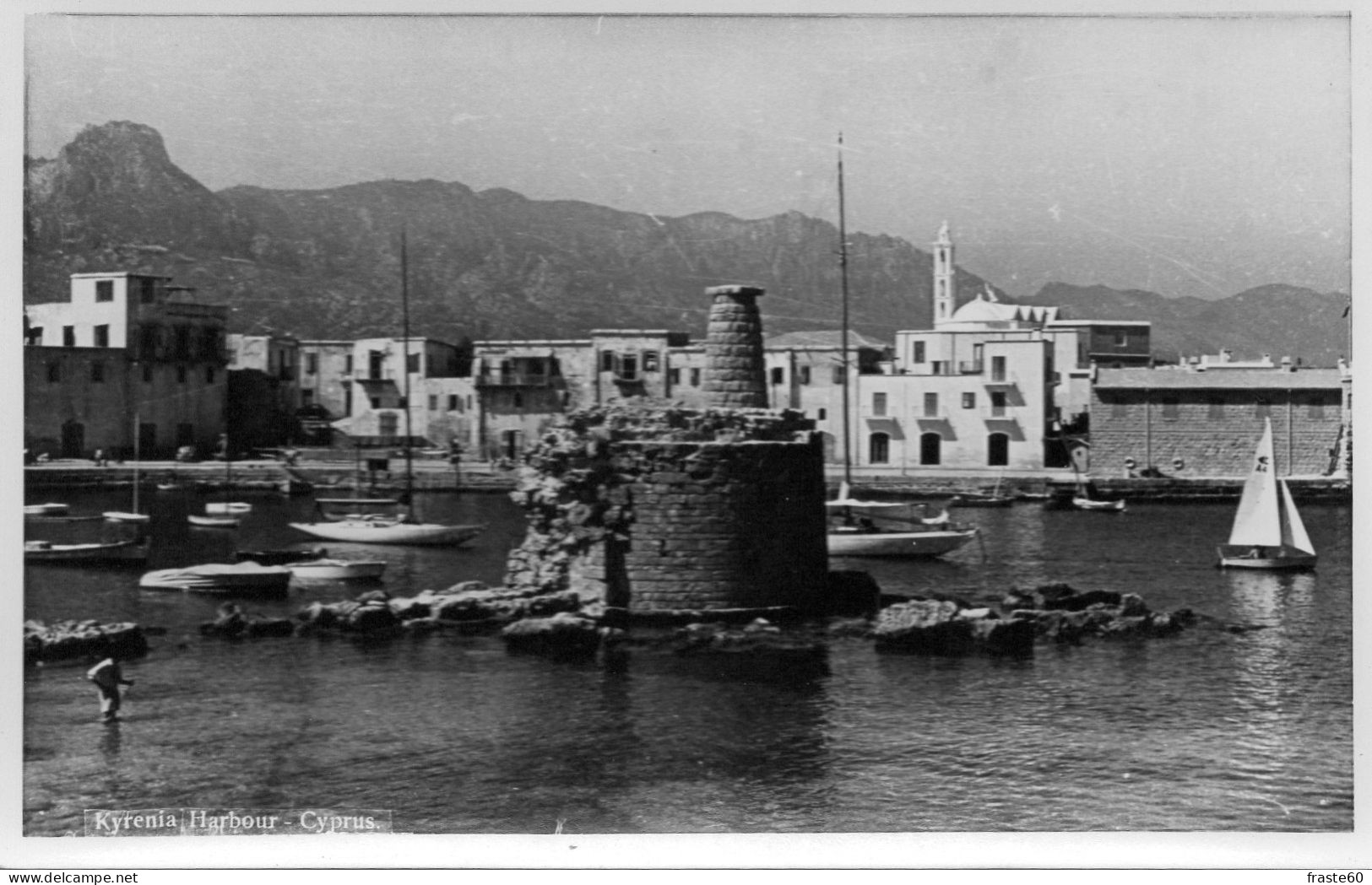 Cyprus - Kyrenia Harbour ( Type Carte Photo) - Chypre