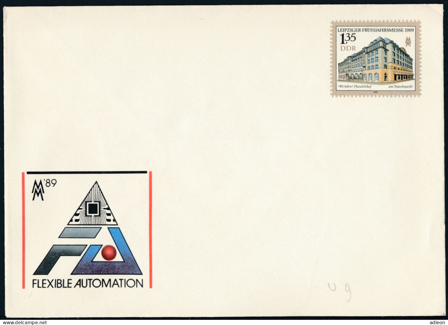 RDA - Entier Postal / DDR - Ganzsachen Mi.Nr. U9 ** - Umschläge - Ungebraucht