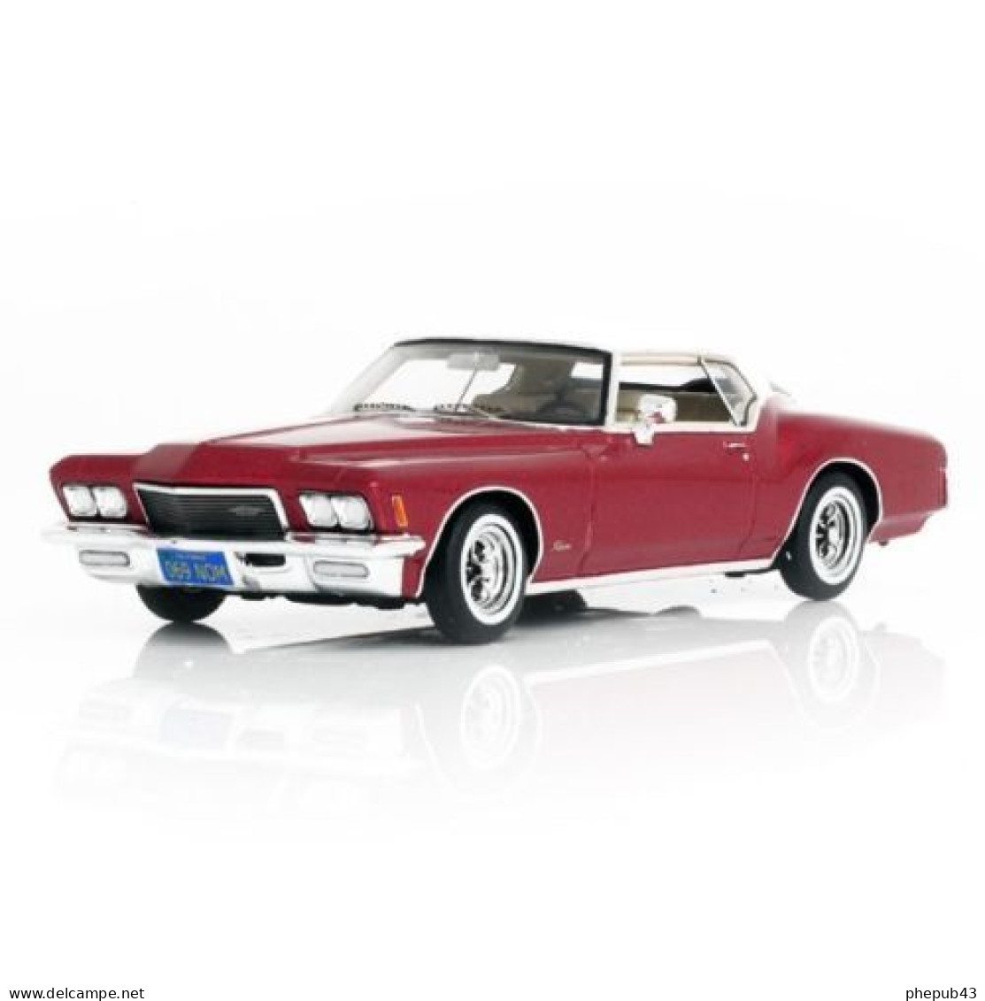Buick Riviera - 1971 - Vintage Red - TrueScale - Spark