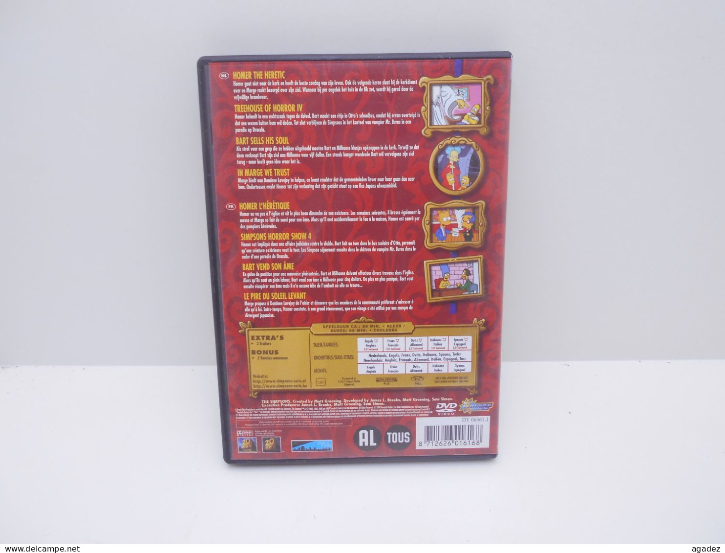 DVD The Simpsons Classics  Heaven And Hell - Children & Family