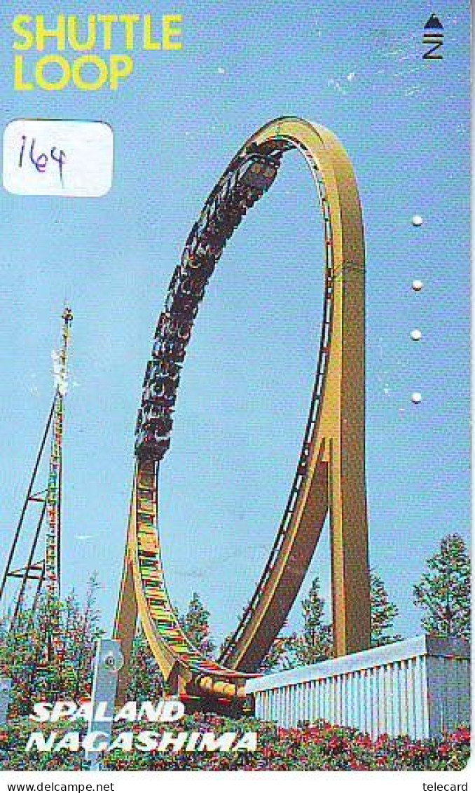 Télécarte - Parc D'attractions - Montagne Russe - ROLLER COASTER (164)– ACHTBAAN Pretpark - ACHTERBAHN Vergnügungspark - Spelletjes