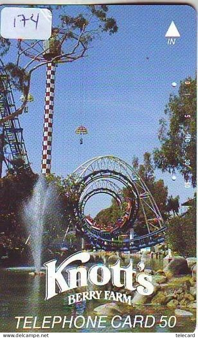 Télécarte - Parc D'attractions - Montagne Russe - ROLLER COASTER (174) – ACHTBAAN Pretpark - ACHTERBAHN Vergnügungspark - Spiele