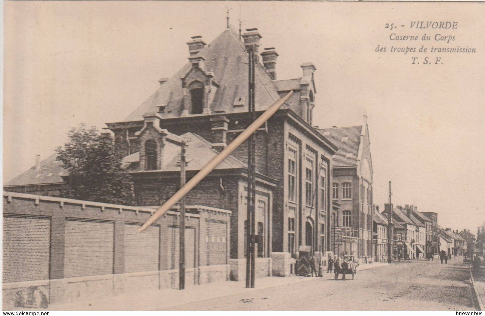 Vilvorde: Caserne Du Corps Des Troupes De Transmission T.S.F. - Vilvoorde