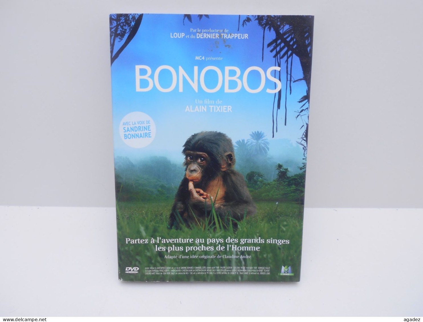 DVD Film Bonobos Alain Tixier  (singes) - Documentales