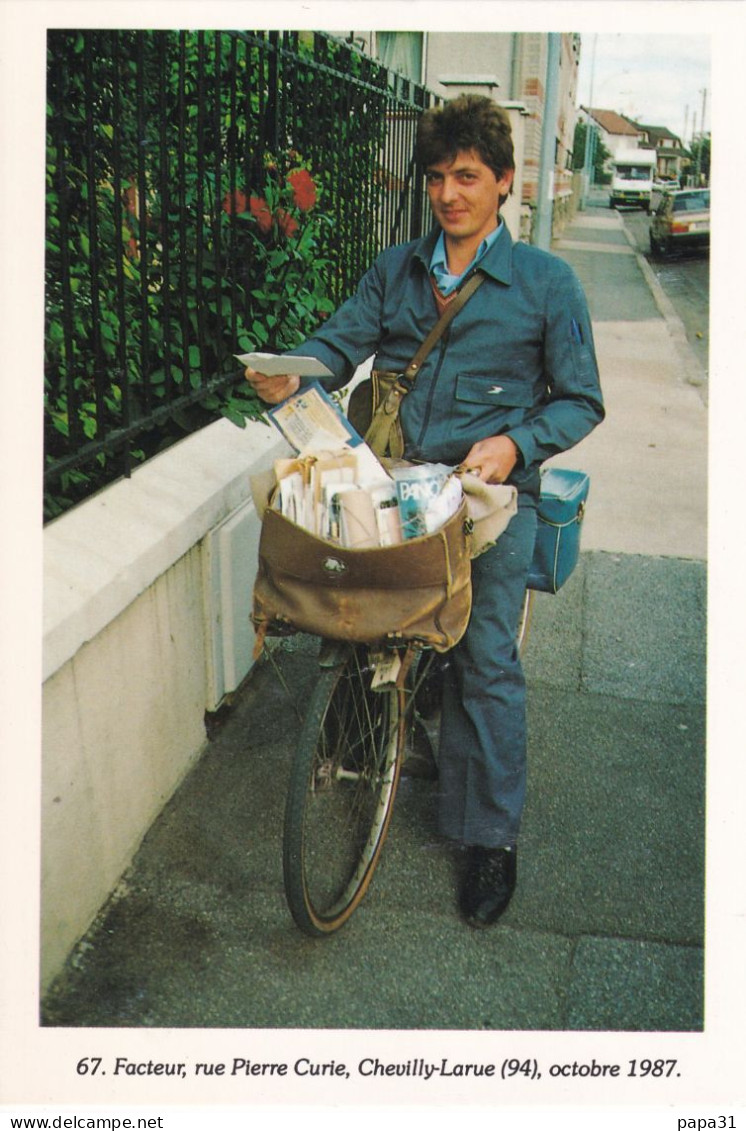 CHEVILLY-LARUE - Un Facteur Rue Pierre Curie - 1987 - Chevilly Larue