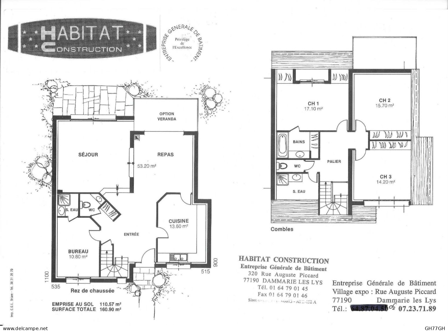 PLAN DE MAISON PAR HABITAT CONSTRUCTION - Otros Planes